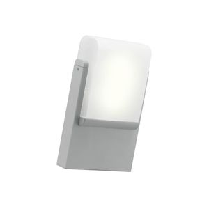 Eglo EGLO 89576 - Venkovní nástěnné svítidlo CARACAS 1xE27/22W/230V stříbrná IP44 obraz