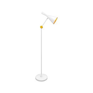 Stojací lampa MODERN 1xE27/20W/230V bílá obraz