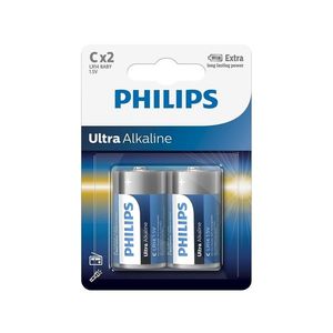 Baterie Philips Ultra Alkaline C 2ks obraz