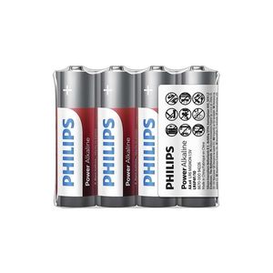 Philips Philips LR6P4F/10 - 4 ks Alkalická baterie AA POWER ALKALINE 1, 5V 2600mAh obraz