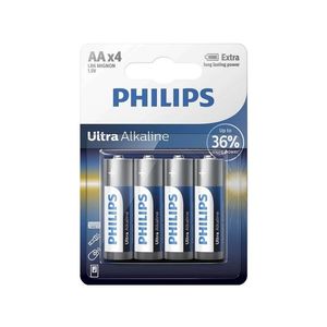 Baterie Philips Ultra Alkaline AA 4ks obraz