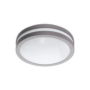 Eglo Eglo 97299 - LED Stmívatelné koupelnové svítidlo LOCANA-C LED/14W šedá IP44 obraz