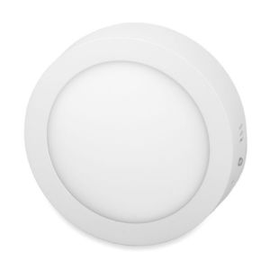 T-LED Bílý přisazený LED panel kulatý 170mm 12W Barva světla: Teplá bílá 10283 obraz
