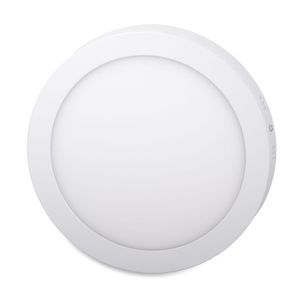 T-LED Bílý přisazený LED panel kulatý 220mm 18W Barva světla: Teplá bílá 10286 obraz