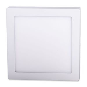 T-LED Bílý přisazený LED panel hranatý 220 x 220mm 18W Barva světla: Teplá bílá 10277 obraz