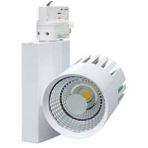 Ecolite Bílý lištový LED reflektor 30W 3F TR-TL-30W/BI obraz