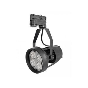 LED Solution Černé lištové svítidlo 3F + LED žárovka 11W Barva světla: Teplá bílá 105601_153 obraz