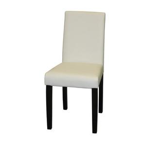 Židle PRIMA bílá/hnědá 3036 obraz
