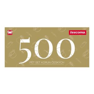 Tescoma dárkový poukaz 500 Kč obraz