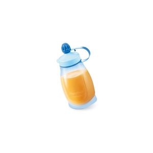 Tescoma pružná láhev PAPU PAPI 200 ml, se lžičkou, modrá obraz
