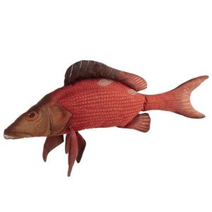 Červený polštář Fish Paul - 93*34*17cm 94376 obraz