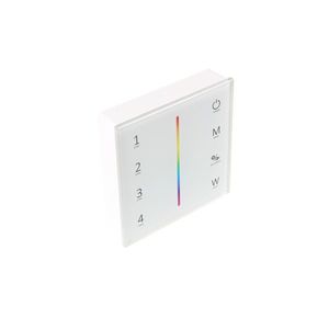 T-LED DimLED bezdrátový nástěnný ovladač RGBW 4-kanálový Vyberte barvu: Bílá 0692091 obraz