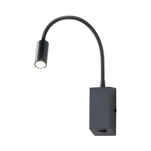 Redo Redo 01-1194 - LED Flexibilní lampička HELLO LED/3W/230V černá obraz