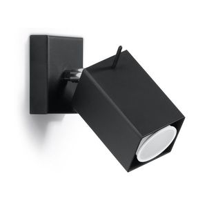 SL.0099 - Nástěnné bodové svítidlo MERIDA 1xGU10/40W/230V černá obraz
