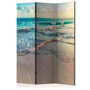 Paraván Beach in Punta Cana Dekorhome 135x172 cm (3-dílný) obraz