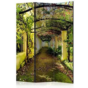 Paraván Romantic Garden Dekorhome 135x172 cm (3-dílný) obraz