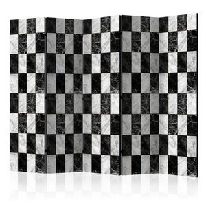 Paraván Checker Dekorhome 225x172 cm (5-dílný) obraz