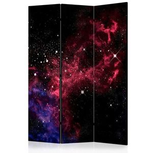 Paraván space - stars Dekorhome 135x172 cm (3-dílný) obraz