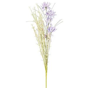 Umělé luční květy 50 cm, fialová obraz