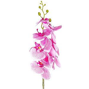 Umělá Orchidej tm. růžová, 86 cm obraz