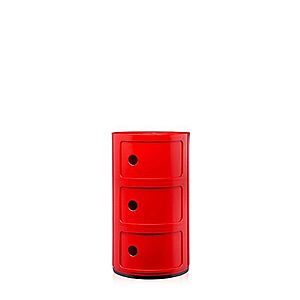Kartell Componibili 3-box červená obraz