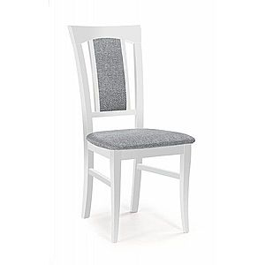 Jídelní židle KONRAD Halmar Bílá obraz