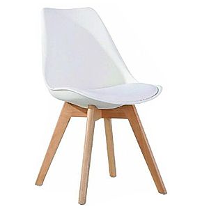 Jídelní židle BALI 2 NEW Tempo Kondela Bílá obraz