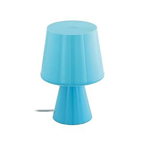 Eglo Eglo 96909 - Stolní lampa MONTALBO 1xE14/40W/230V modrá obraz
