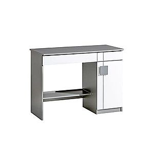 DOLMAR Pc stolek Guliver II 6, šedá/bílá 110x79x55 šedá / bílá obraz