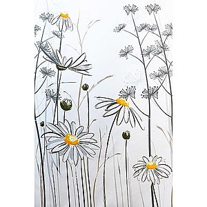 Sprchový zavěs 180x200 W08441 Flower Daisy obraz
