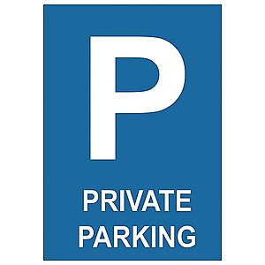 Private parking A4 obraz