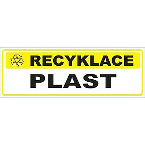 Recyklace - plast obraz
