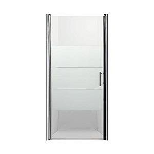 Sprchové Dvere Samos 80x190 S Potlačo-Chrom obraz