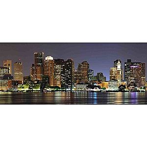 Dekor skleněný - Boston v noci 20/50 obraz