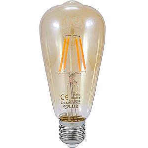 Žárovka LED ST64 E27 4W Filament Vintage Amber 304513 obraz