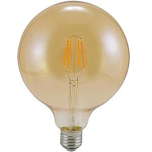 Žárovka LED G125 e27 4 W Filament Vintage Amber 304544 obraz