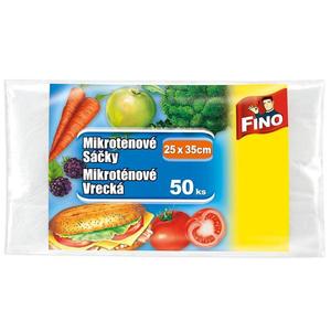 Plastové sáčky na potraviny Fino 25x35 cm, 50 ks obraz