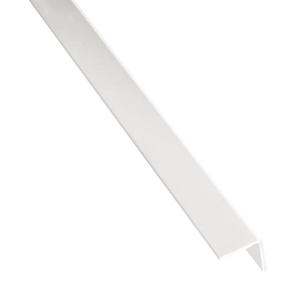 Rohový Profil Samolepící PVC Bílý Lesk 19, 5x19, 5x2600 obraz
