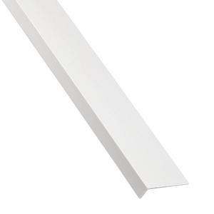 Rohový Profil Samolepící PVC Bílý Mat 16x11x1000 obraz
