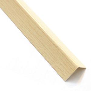 Rohový Profil Samolepící PVC Světlé Dřevo 19, 5x19, 5x1000 obraz
