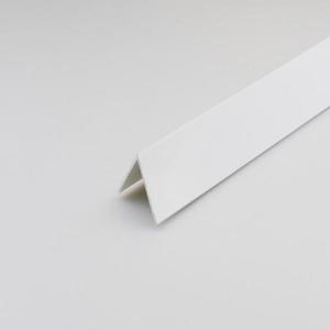 Rohový Profil PVC Bílý Satén 30x30x2000 obraz