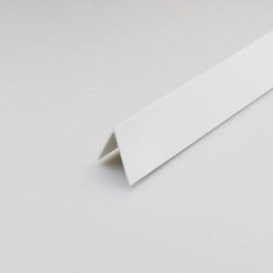 Rohový Profil PVC Bílý Satén 7x7x1000 obraz