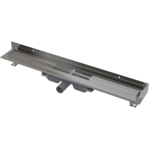 Alcadrain Podlahový žlab s okrajem pro plný rošt a s pevným límcem ke stěně APZ116-1150 APZ116-1150 obraz