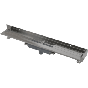 Alcadrain Podlahový žlab s okrajem pro plný rošt a s pevným límcem ke stěně, svislý odtok APZ1116-950 APZ1116-950 obraz