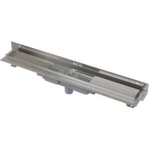 Alcadrain Podlahový žlab s okrajem pro perforovaný rošt a s nastavitelným límcem ke stěně, svislý odtok APZ1104-750 APZ1104-750 obraz