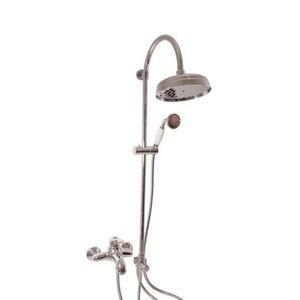 SLEZAK-RAV Sprchová tyč k nástěnné sprchové nebo vanové baterii, Barva: chrom SD0110 obraz