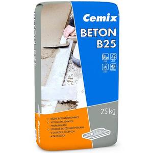 Beton Cemix B25 25 kg obraz