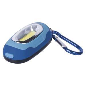 EMOS LED přívěšek na klíče s karabinkou - modrá P3387 obraz