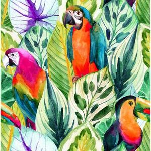 Skleněný panel 60/60 Jungle Birds-1 Esg obraz