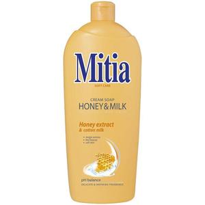 Mitia tek.mýdlo n.n. honey+milk 1l obraz